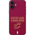 NBA Cleveland Cavaliers Standard - Maroon iPhone 16 Plus Skin